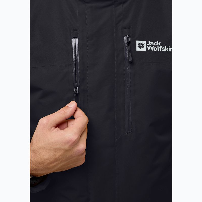 Pánská bunda 3v1 Jack Wolfskin Jasper 3In1 black 14