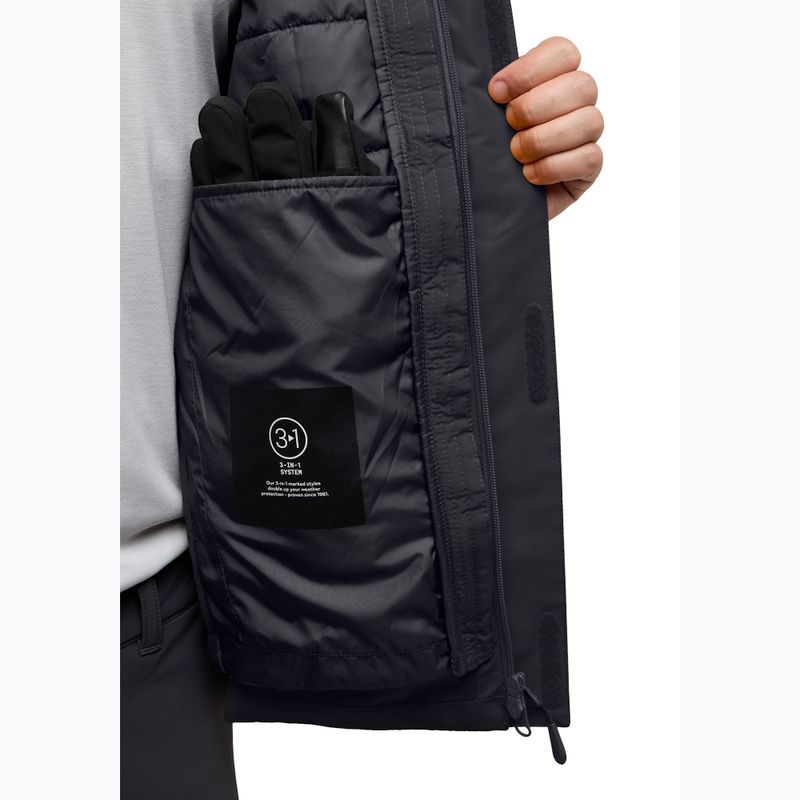 Pánská bunda 3v1  Jack Wolfskin Jasper 3In1 phantom 14