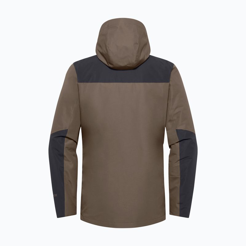Pánská bunda 3v1  Jack Wolfskin Jasper 3In1 cold coffee 19