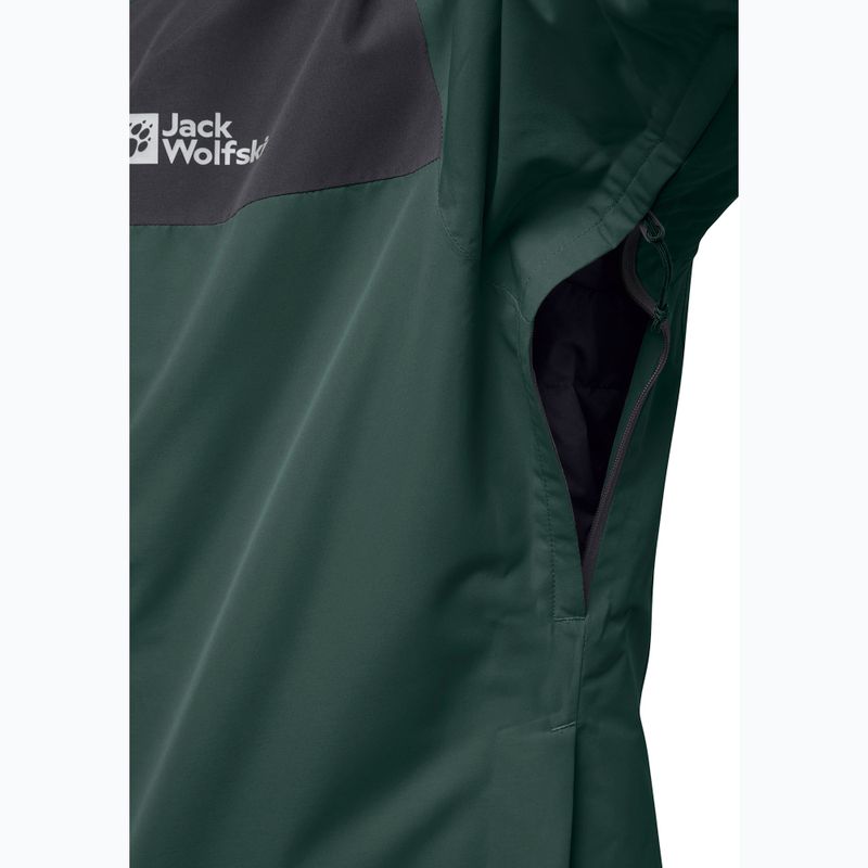 Pánská bunda 3v1  Jack Wolfskin Jasper 3In1 black olive 12