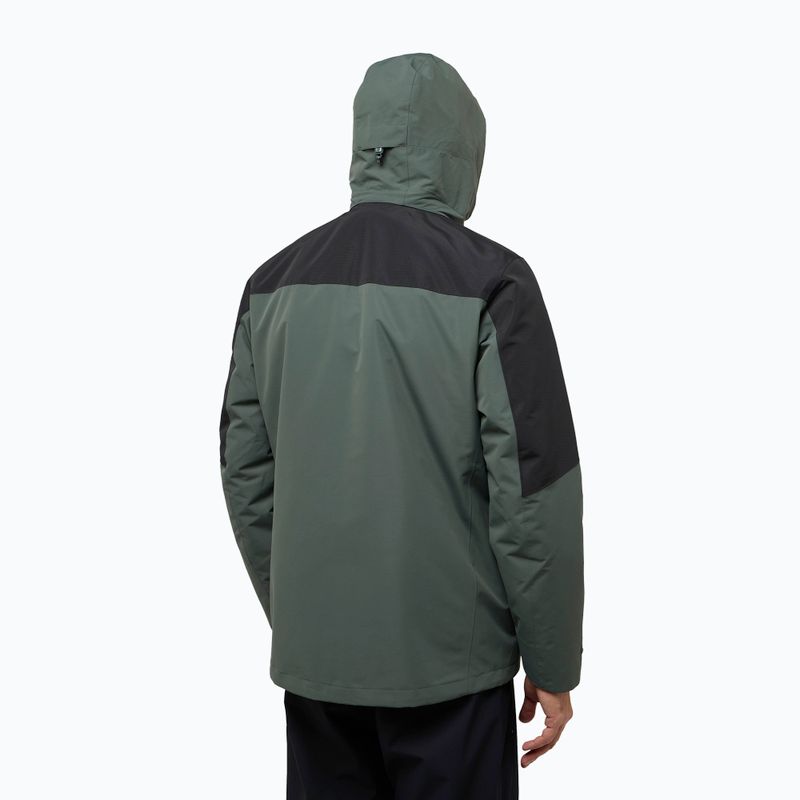 Pánská bunda 3v1  Jack Wolfskin Romberg 3In1 slate green 4
