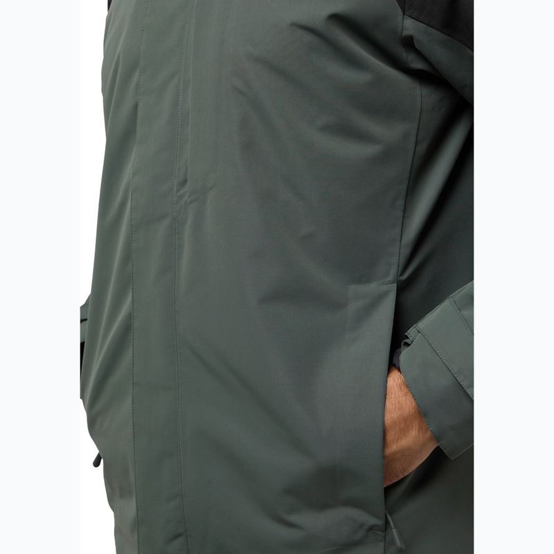 Pánská bunda 3v1  Jack Wolfskin Romberg 3In1 slate green 9
