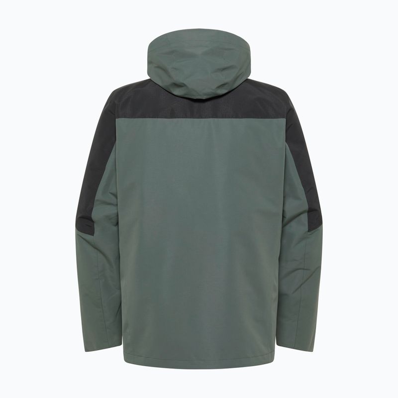 Pánská bunda 3v1  Jack Wolfskin Romberg 3In1 slate green 19
