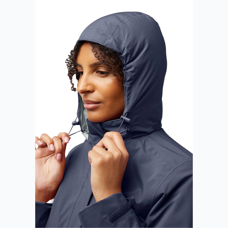 Dámská fleecová mikina Jack Wolfskin Rotwand 3In1 graphite 7