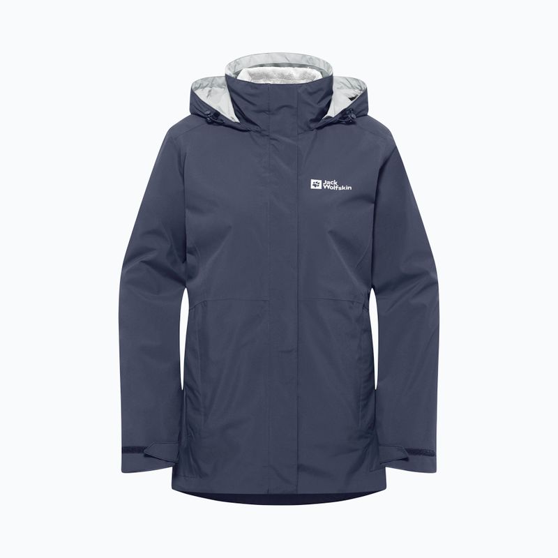 Dámská fleecová mikina Jack Wolfskin Rotwand 3In1 graphite 11