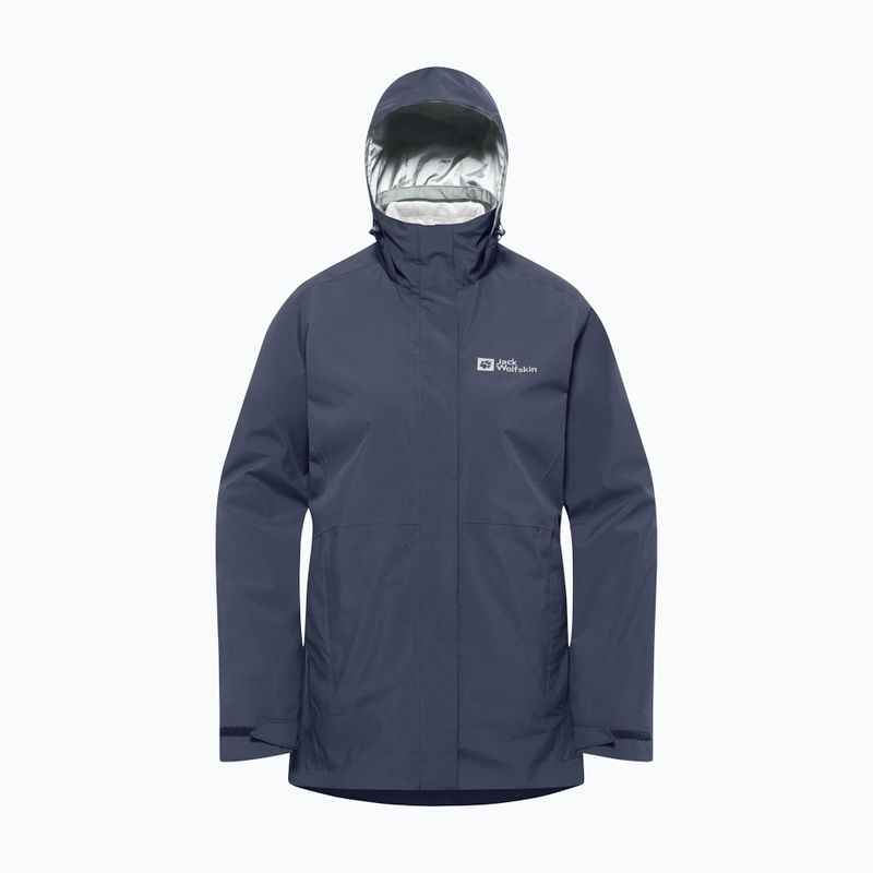 Dámská fleecová mikina Jack Wolfskin Rotwand 3In1 graphite 13