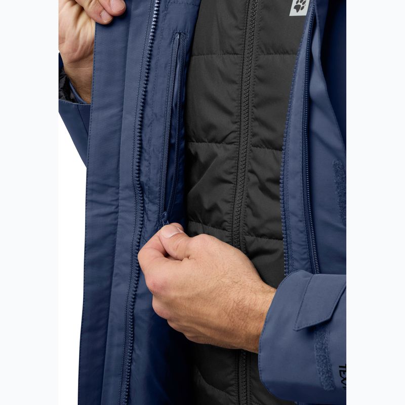 Pánská bunda 3v1  Jack Wolfskin Romberg 3In1 midnight sky 12
