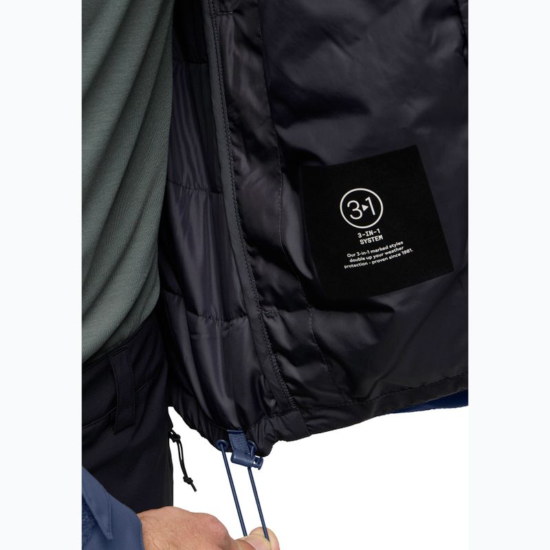 Pánská bunda 3v1  Jack Wolfskin Romberg 3In1 midnight sky 16