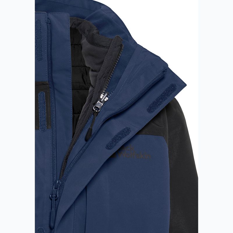 Pánská bunda 3v1  Jack Wolfskin Romberg 3In1 midnight sky 22
