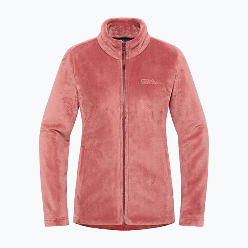 Dámská fleecová mikina Jack Wolfskin Rotwand 3In1 red ochre 14