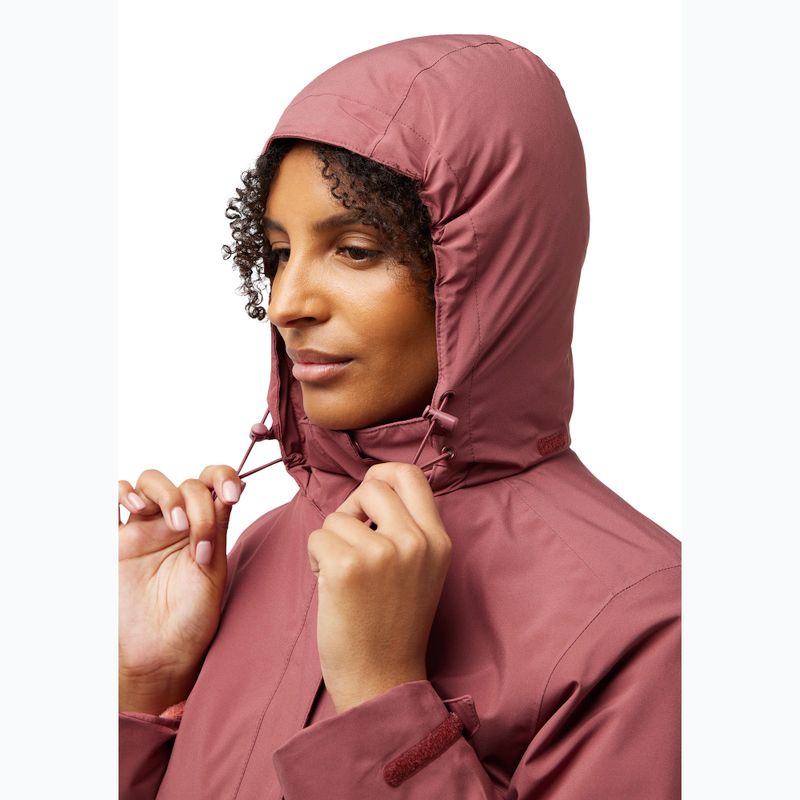 Dámská fleecová mikina Jack Wolfskin Rotwand 3In1 red ochre 5