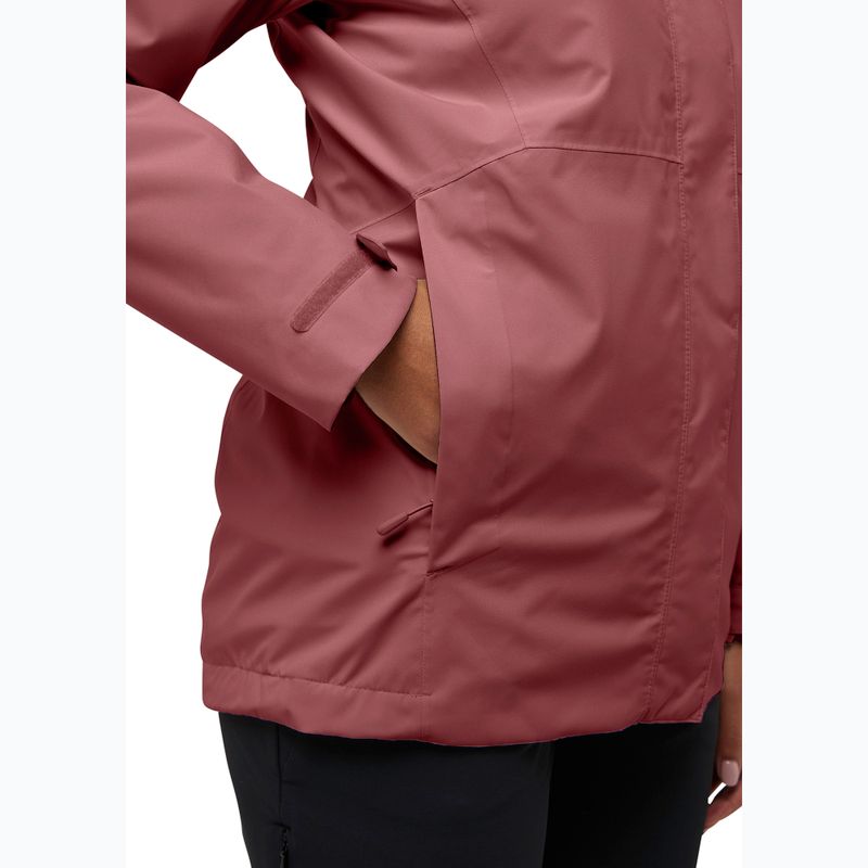 Dámská fleecová mikina Jack Wolfskin Rotwand 3In1 red ochre 7