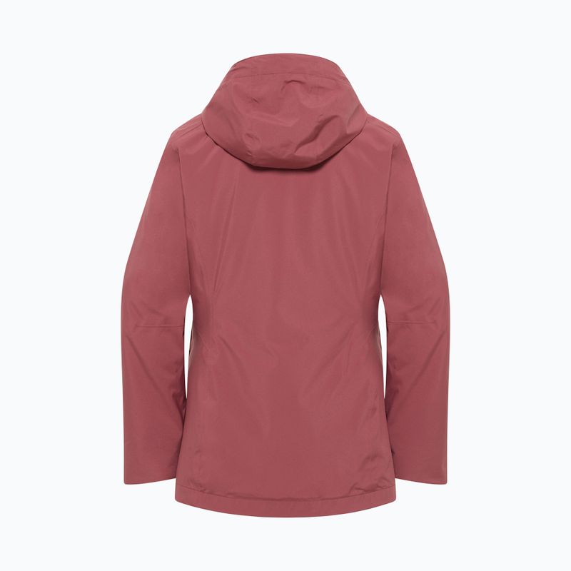 Dámská fleecová mikina Jack Wolfskin Rotwand 3In1 red ochre 14
