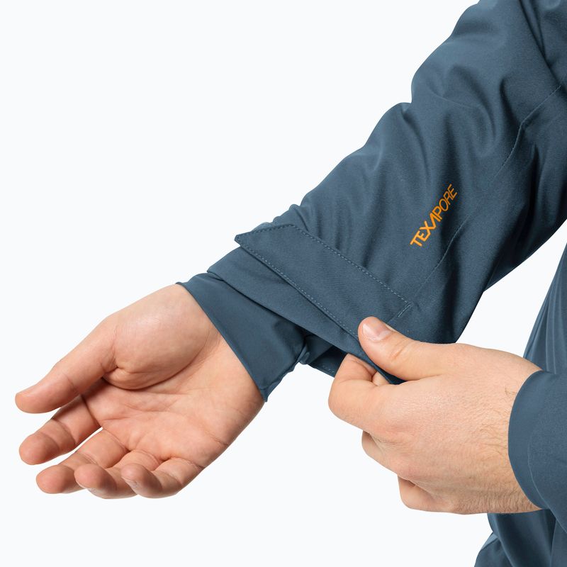 Pánská zimní bunda Jack Wolfskin Troposphere Ins midnight sky 6