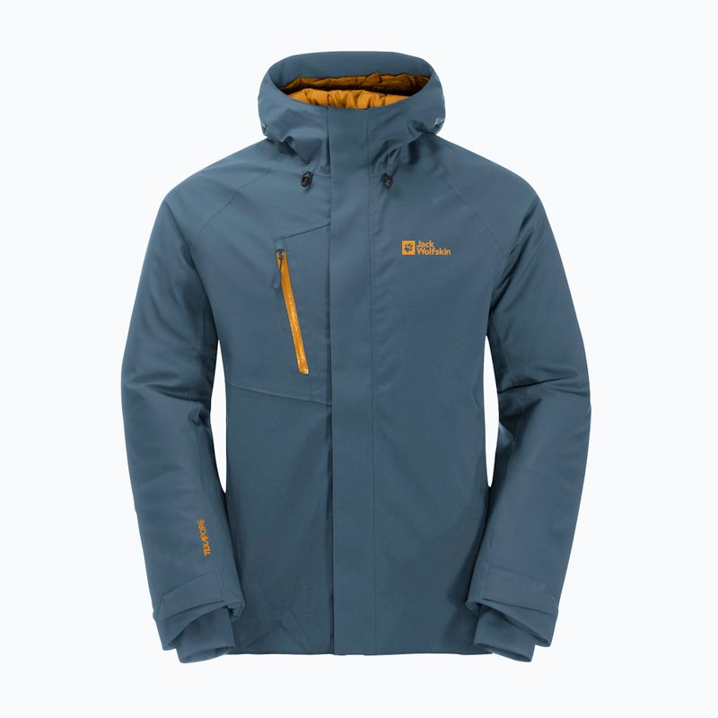Pánská zimní bunda Jack Wolfskin Troposphere Ins midnight sky 7