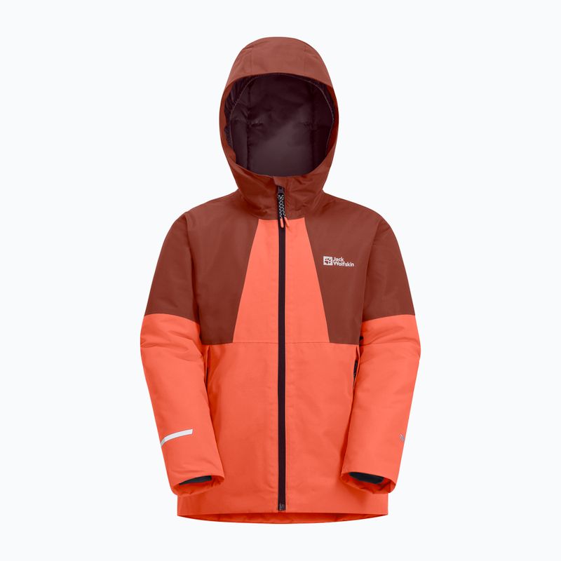 Dětská péřová bunda Jack Wolfskin Actamic 2L Ins coral orange 5