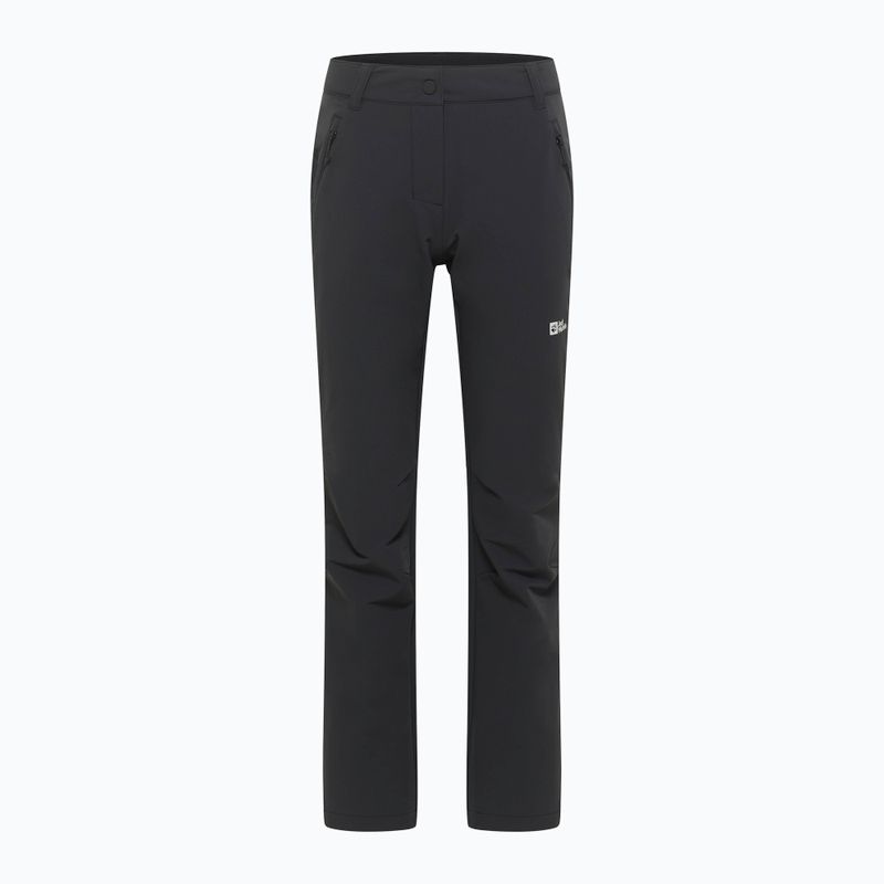 Dámské softshellové kalhoty Jack Wolfskin Activate Thermic black 6