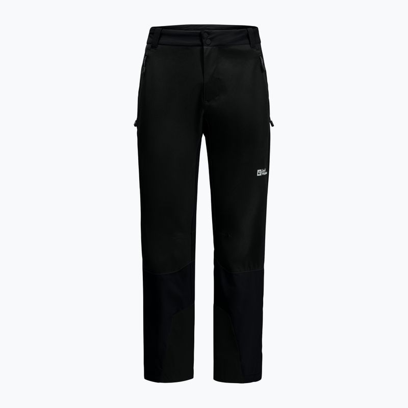 Pánské softshellové kalhoty Jack Wolfskin Alpspitze Tour black 6