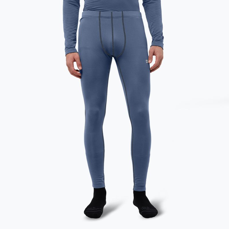 Pánské termokalhoty Jack Wolfskin Infinite Warm nature blue
