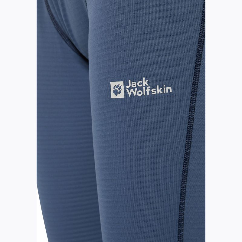 Pánské termokalhoty Jack Wolfskin Infinite Warm nature blue 5