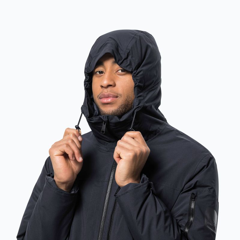 Pánská péřová bunda Jack Wolfskin Koenigsbau Parka dark navy 3