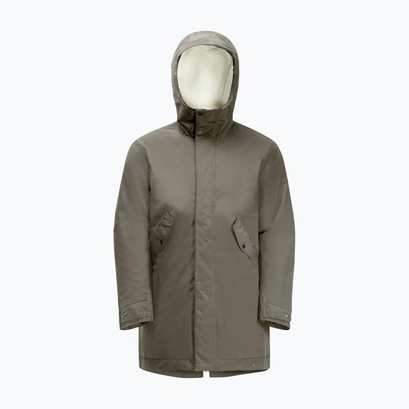 Dámská zimní bunda Jack Wolfskin Talforst Parka anis 2