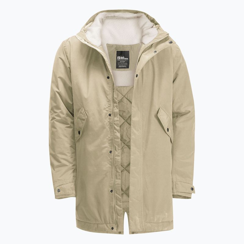 Dámská zimní bunda Jack Wolfskin Talforst Parka anis 8