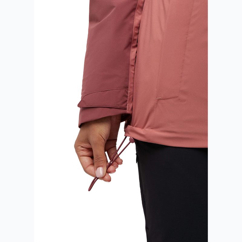 Dámská bunda 3v1 Jack Wolfskin Hunberg mineral red 8