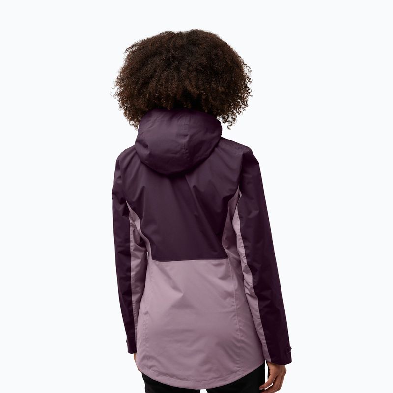 Dámská bunda 3v1 Jack Wolfskin Hunberg wild blossom 2