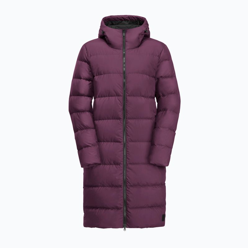Dámský péřový kabát Jack Wolfskin Frozen Palace berry jam 6