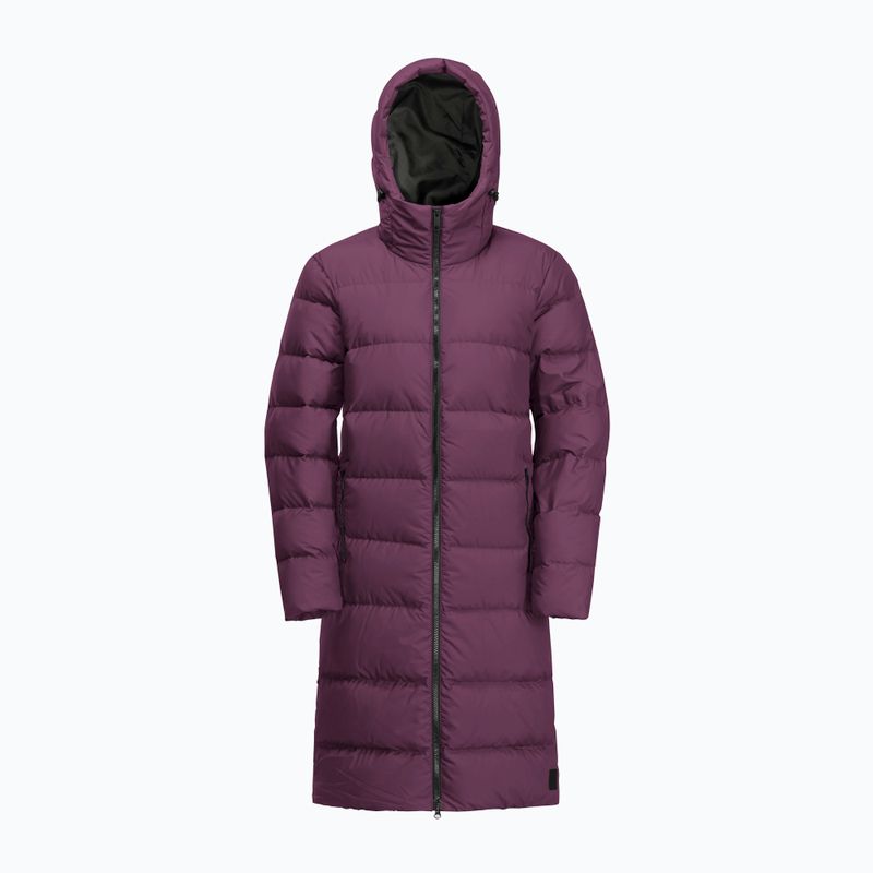 Dámský péřový kabát Jack Wolfskin Frozen Palace berry jam 7