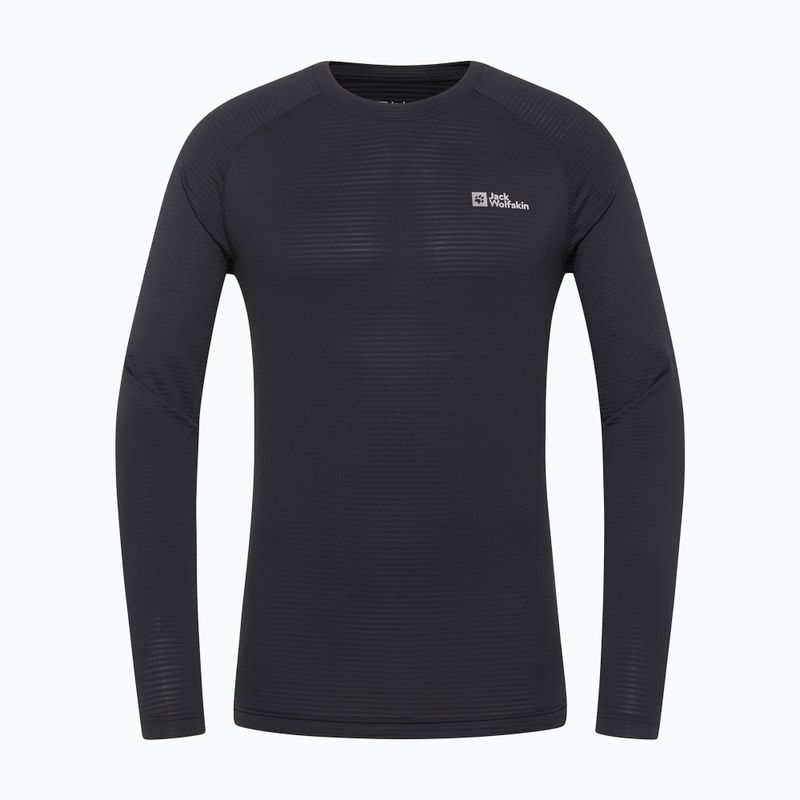 Pánské termo tričko longsleeve Jack Wolfskin Infinite Warm black 3