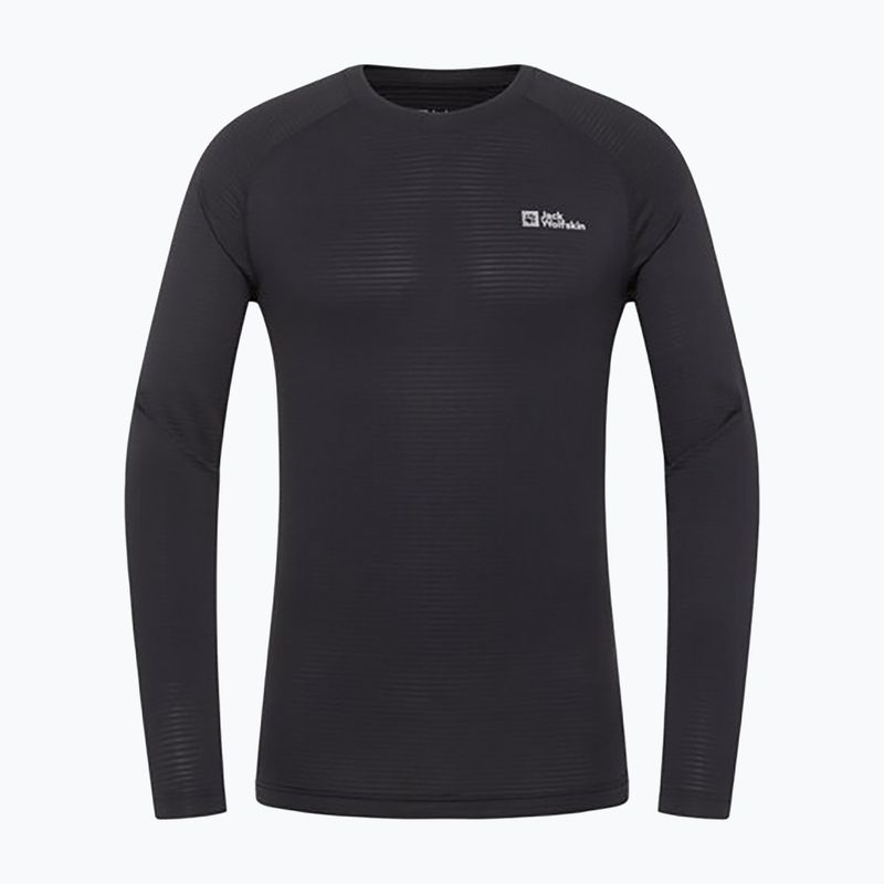 Pánské termo tričko longsleeve Jack Wolfskin Infinite Warm black 3