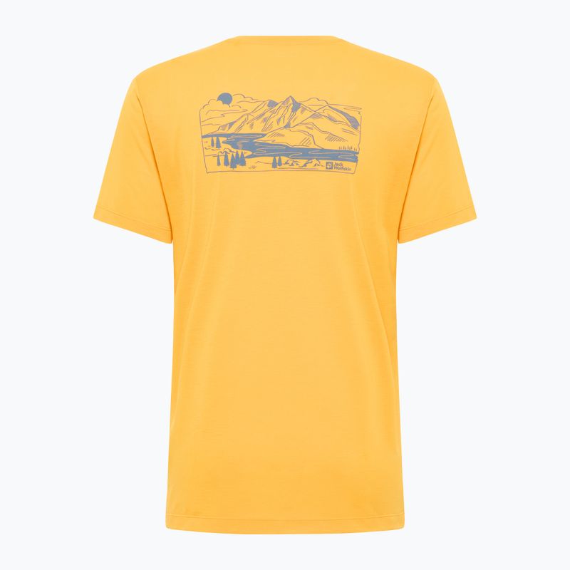 Pánské trekingové tričko Jack Wolfskin Vonnan Graphic 5