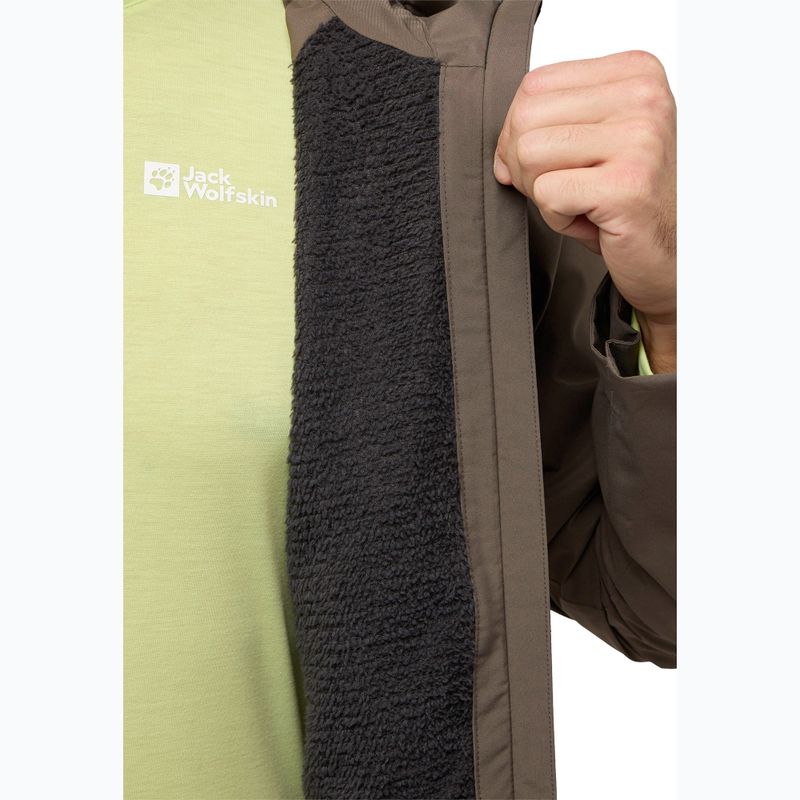 Pánská bunda do deště  Jack Wolfskin Prelight 2L Ins cold coffee 5