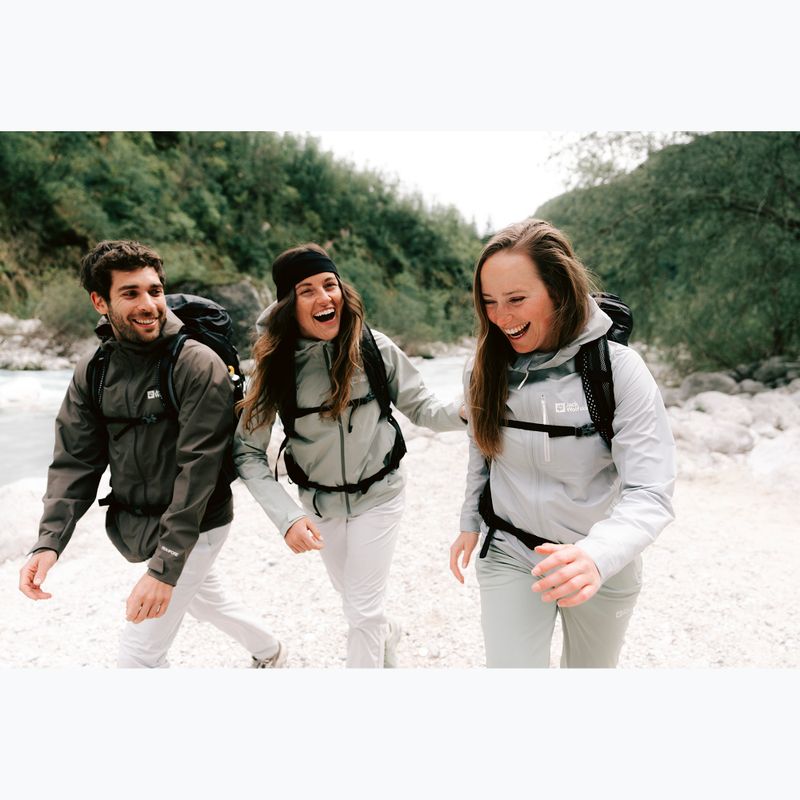 Pánská bunda do deště  Jack Wolfskin Prelight 2L Ins cold coffee 16