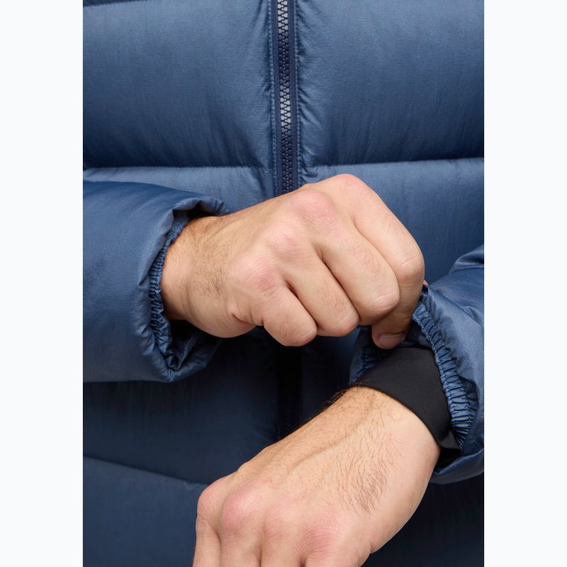 Pánská péřová bunda Jack Wolfskin Nebelhorn Down Hoody nature blue 5
