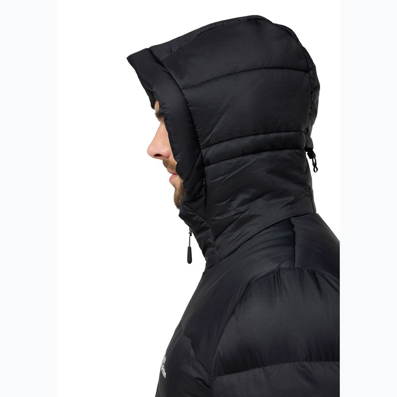 Pánská péřová bunda Jack Wolfskin Nebelhorn Down Hoody black 5