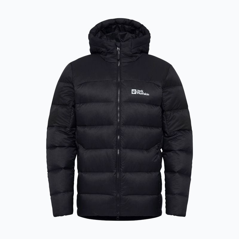 Pánská péřová bunda Jack Wolfskin Nebelhorn Down Hoody black 18