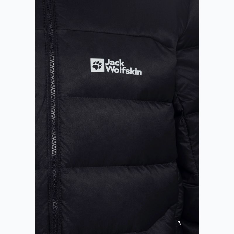 Pánská péřová bunda Jack Wolfskin Nebelhorn Down Hoody black 24