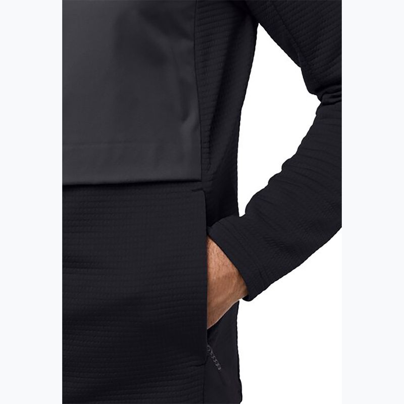 Pánská fleecová mikina Jack Wolfskin Dormer black 3