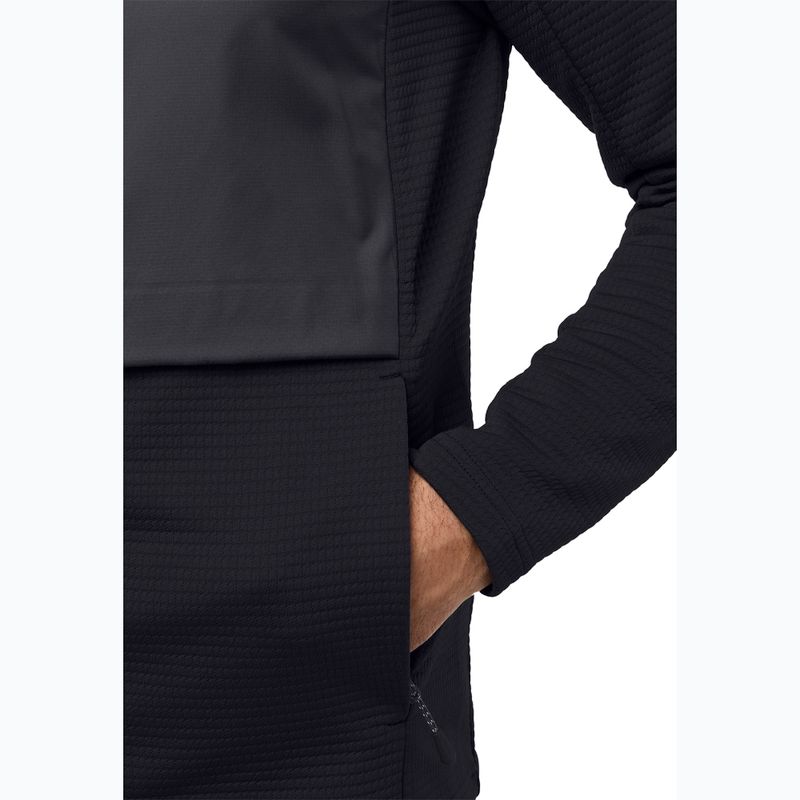 Pánská fleecová mikina Jack Wolfskin Dormer black 3