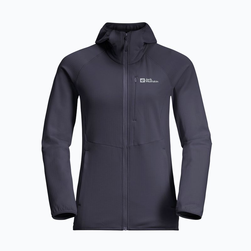 Dámská fleecová mikina Jack Wolfskin Kolbenberg Hooded Fz graphite 7