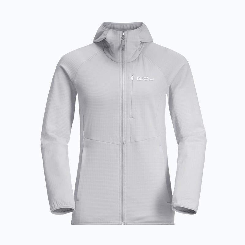 Dámská fleecová mikina Jack Wolfskin Kolbenberg Hooded Fz cool grey 7