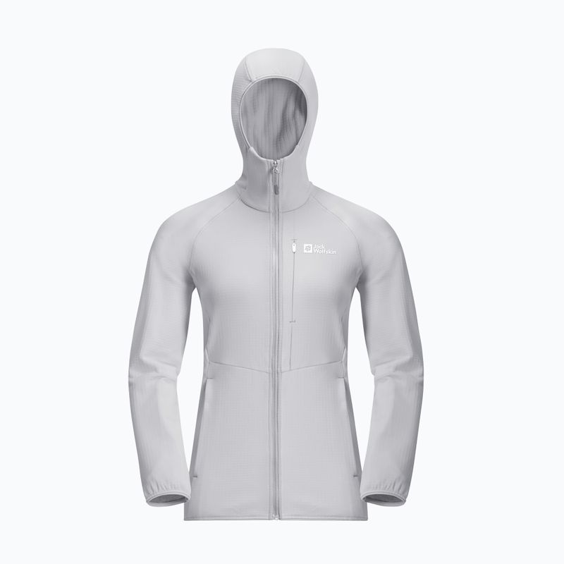 Dámská fleecová mikina Jack Wolfskin Kolbenberg Hooded Fz cool grey 8