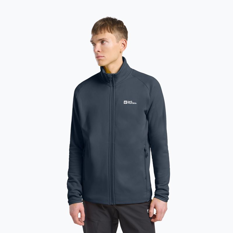 Jack Wolfskin pánská mikina Baiselberg Fz midnight sky