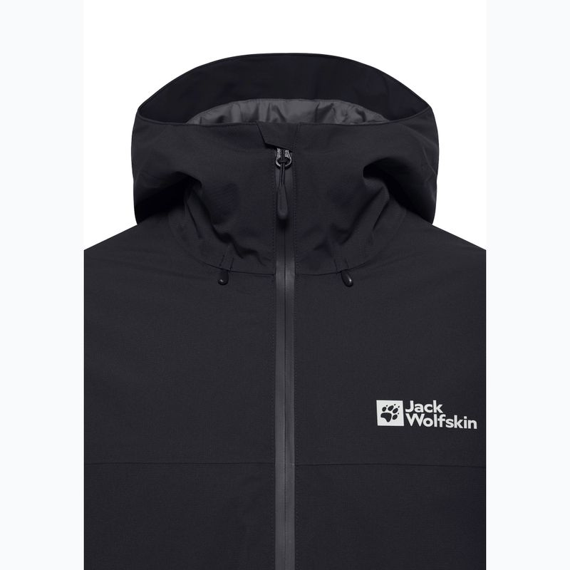Pánská péřová bunda Jack Wolfskin Wisper Ins black 15