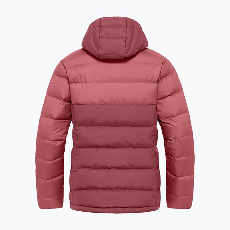 Dámská péřová bunda Jack Wolfskin Ather Down Hoody red ochre 9