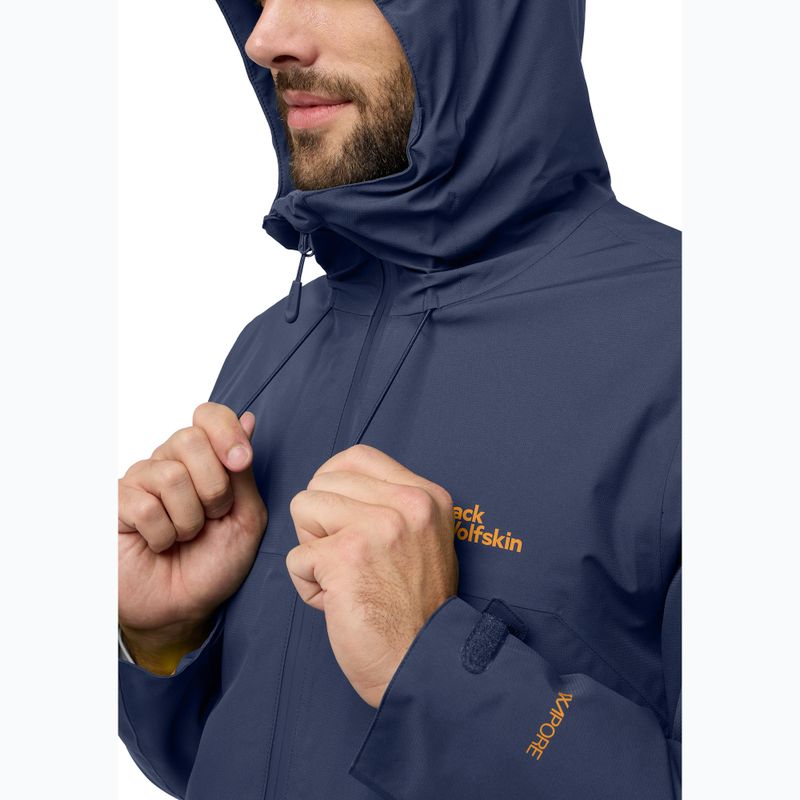 Pánská péřová bunda Jack Wolfskin Wisper Ins midnight sky 4