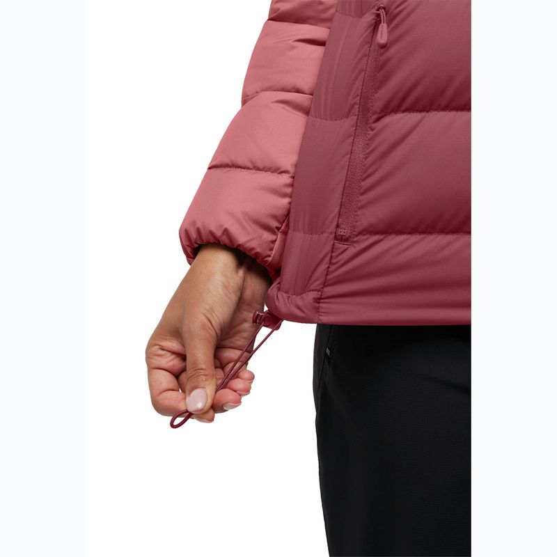 Dámská péřová bunda Jack Wolfskin Ather Down Hoody red ochre 7